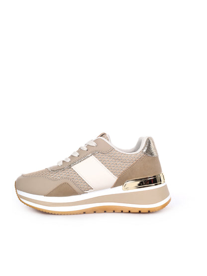 Sneakers beige Laura Biagiotti 9637 Sand da donna casual