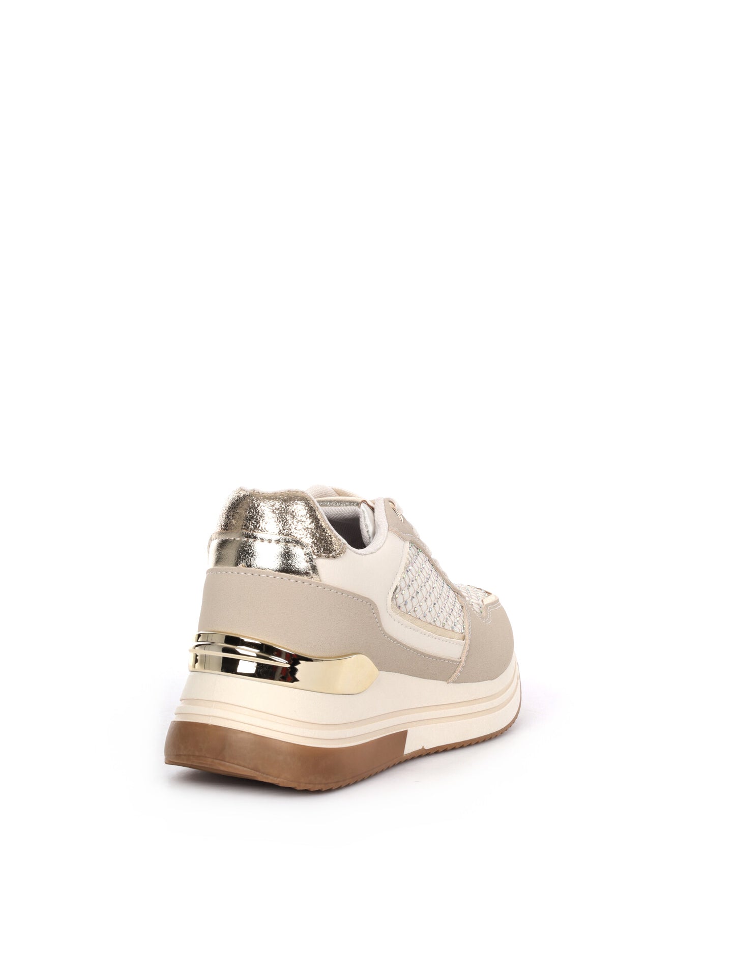 Sneakers beige donna Laura Biagiotti 9641 dal design raffinato
