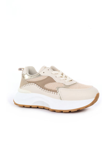 Sneakers beige Laura Biagiotti 9645 da donna