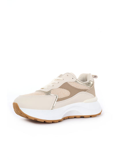 Sneakers beige Laura Biagiotti 9645 da donna