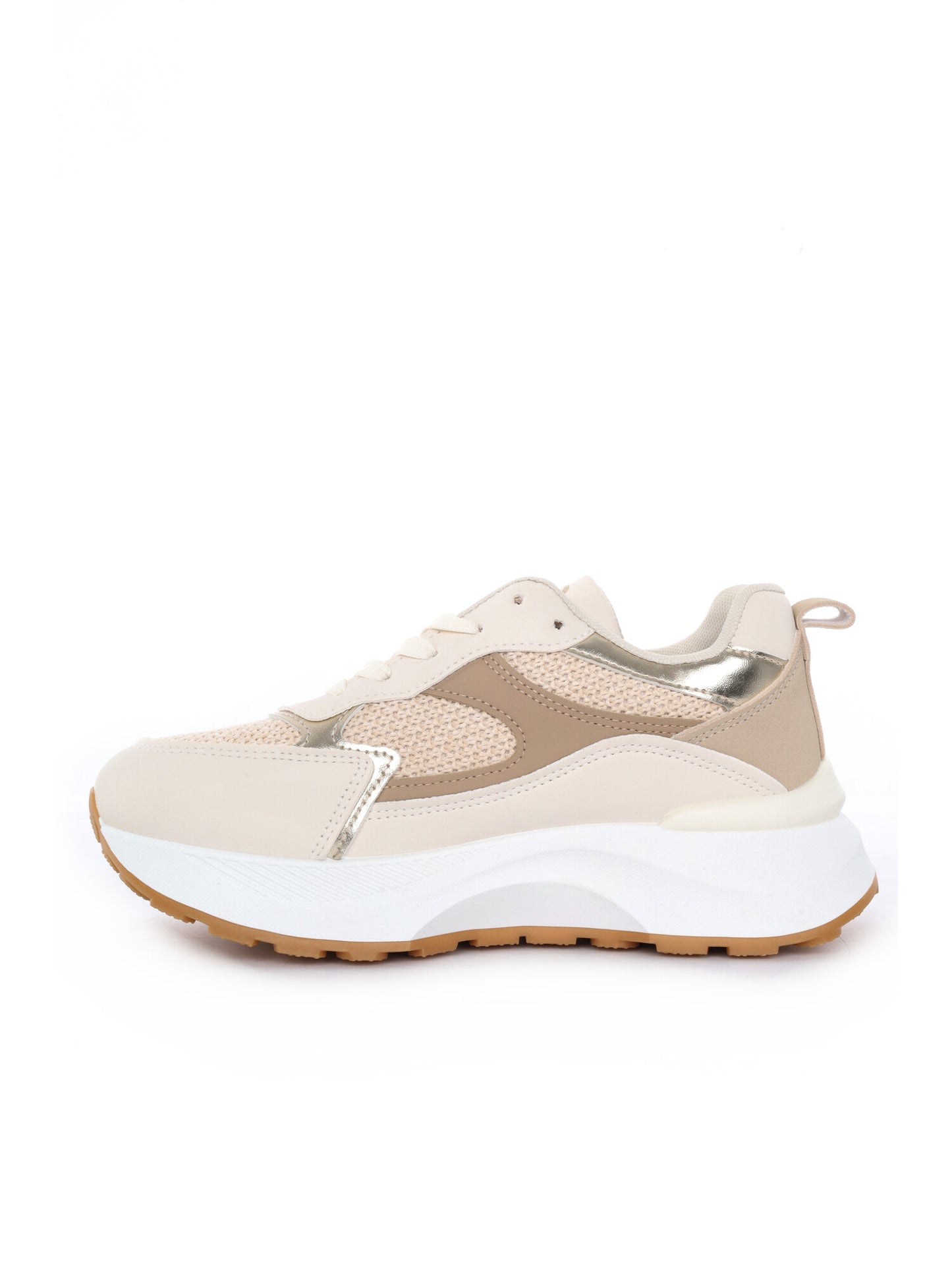 Sneakers beige Laura Biagiotti 9645 da donna