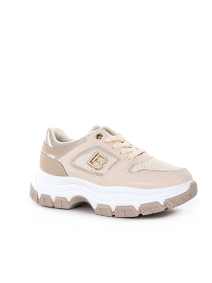 Sneakers donna Laura Biagiotti 9650 Ivory in elegante bianco avorio