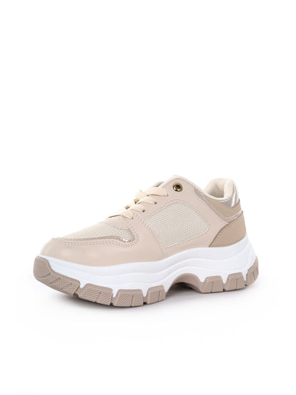 Sneakers donna Laura Biagiotti 9650 Ivory in elegante bianco avorio