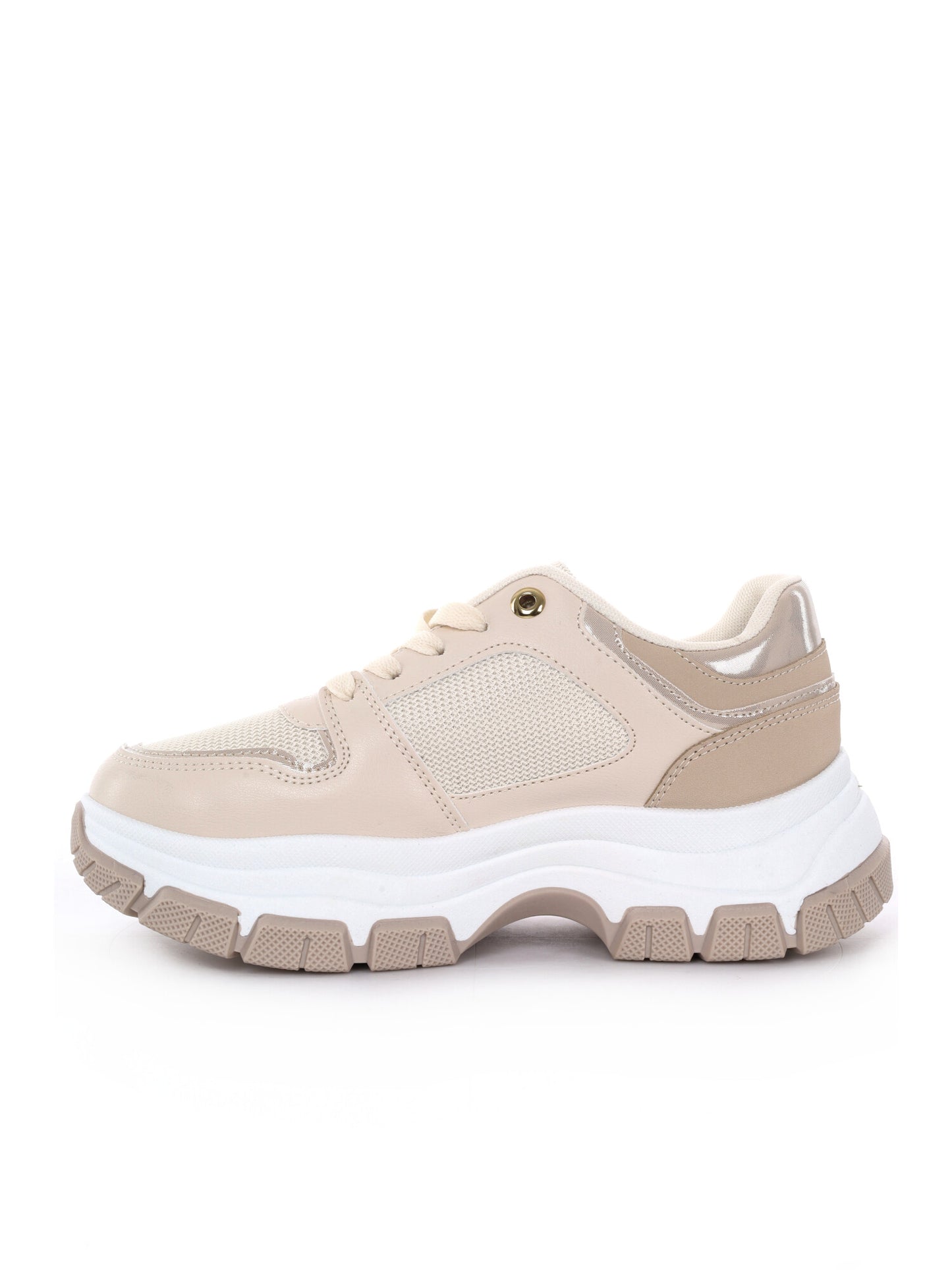 Sneakers donna Laura Biagiotti 9650 Ivory in elegante bianco avorio