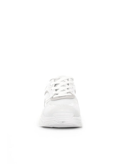 Sneakers bianche con zeppa Laura Biagiotti da donna