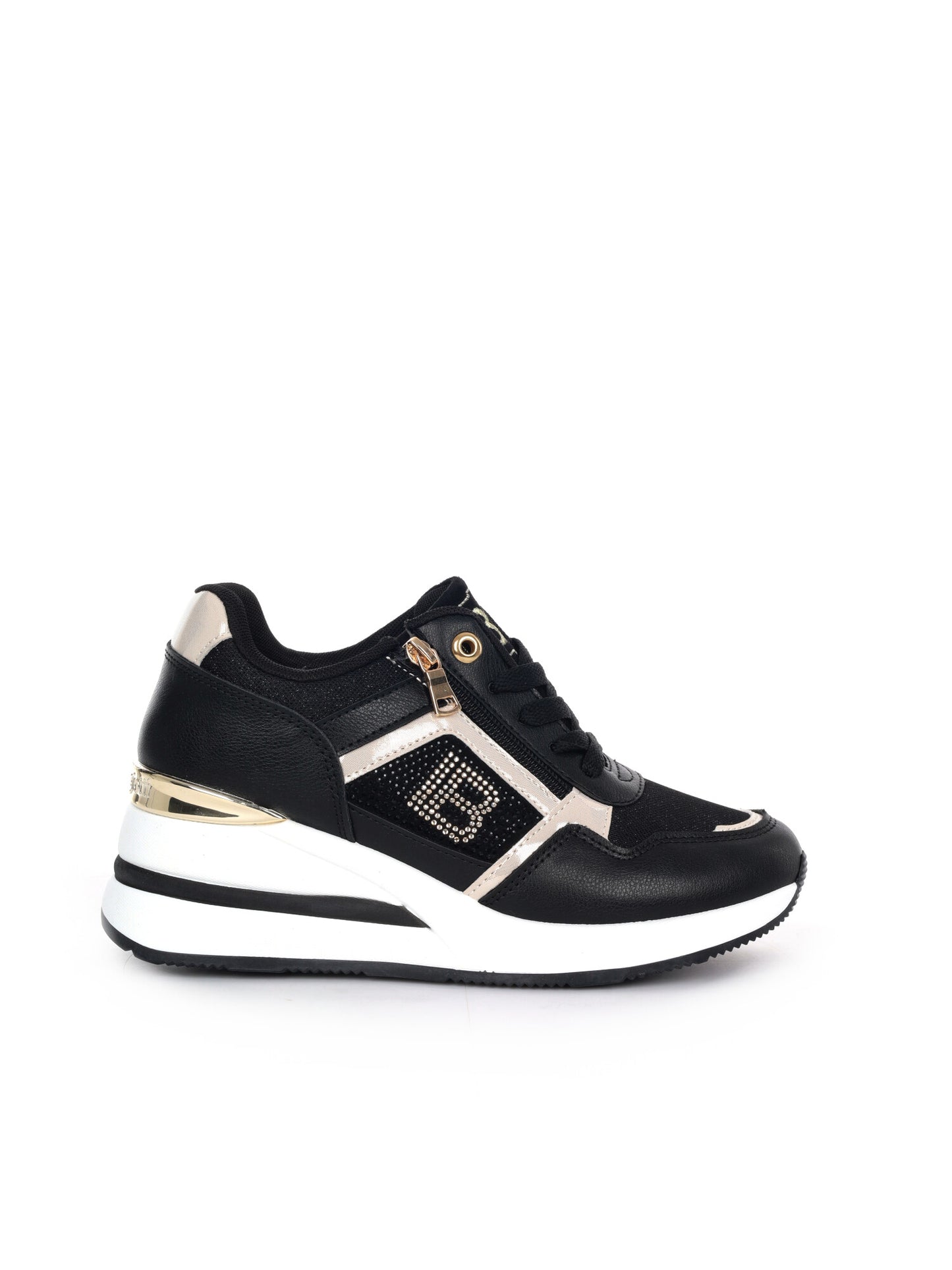 Sneakers nere da donna Laura Biagiotti 9655 Black per primavera-estate