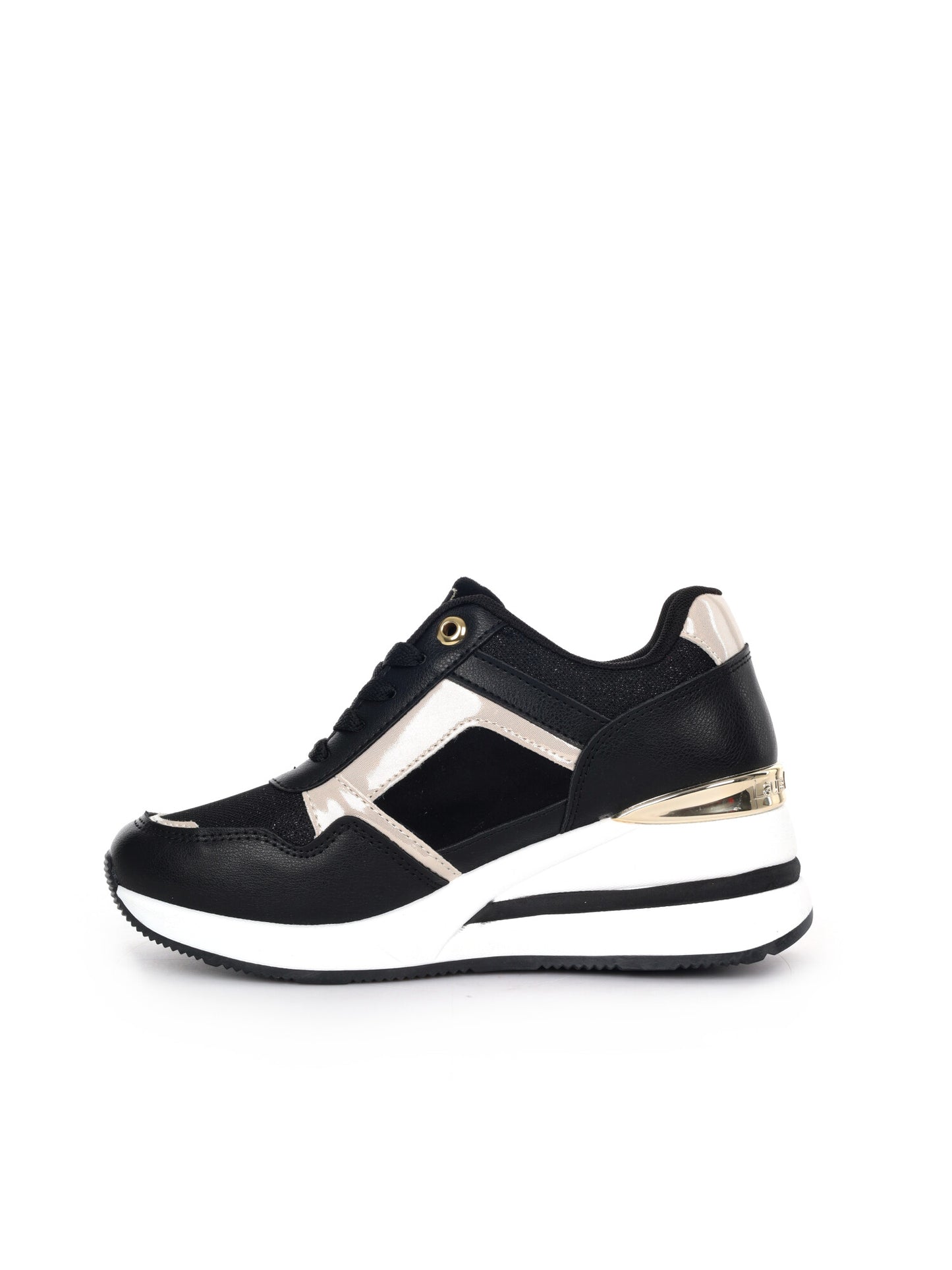 Sneakers nere da donna Laura Biagiotti 9655 Black per primavera-estate