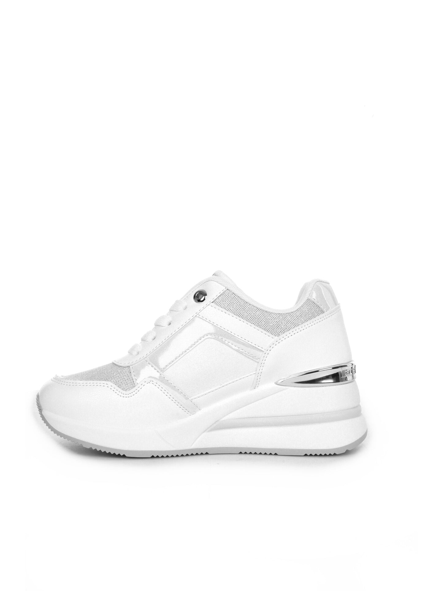 Sneakers bianche Laura Biagiotti dal design casual e raffinato da donna