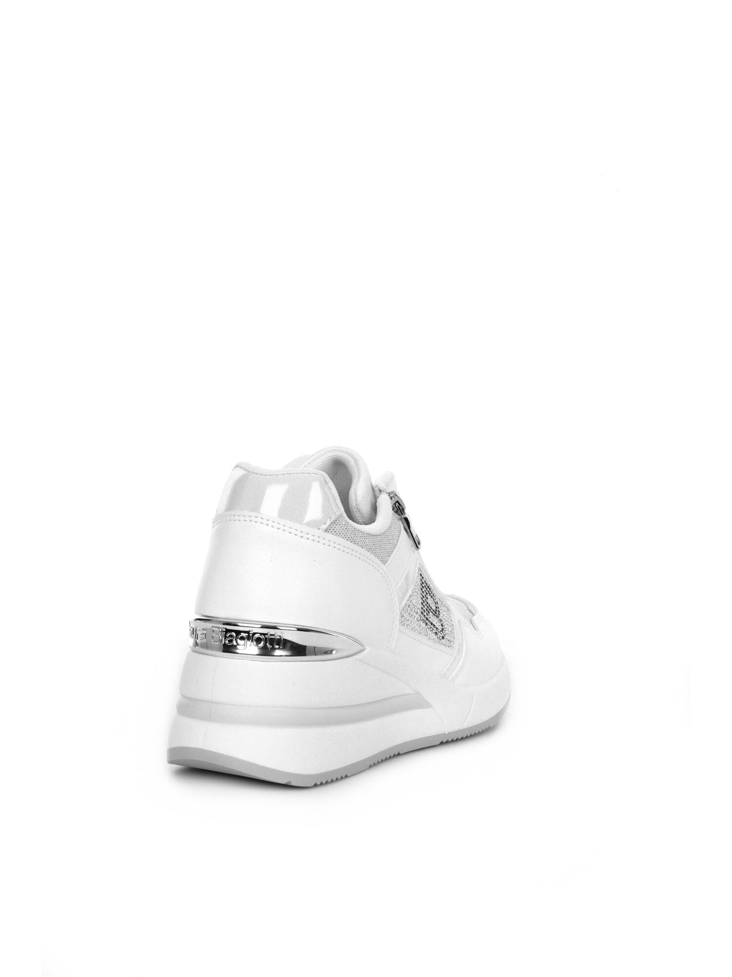 Sneakers bianche Laura Biagiotti dal design casual e raffinato da donna