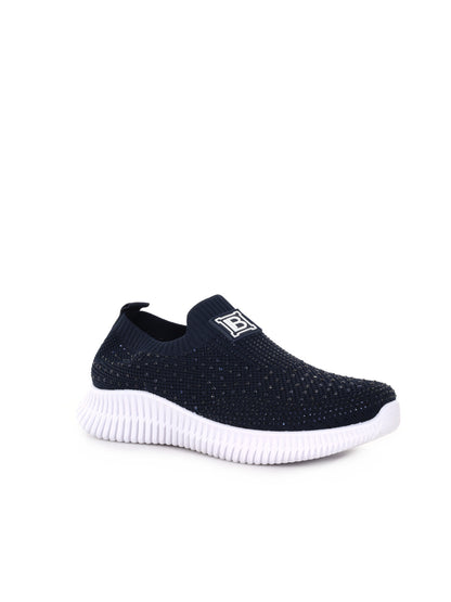 Sneakers slip on Laura Biagiotti 9661 blu da donna casual