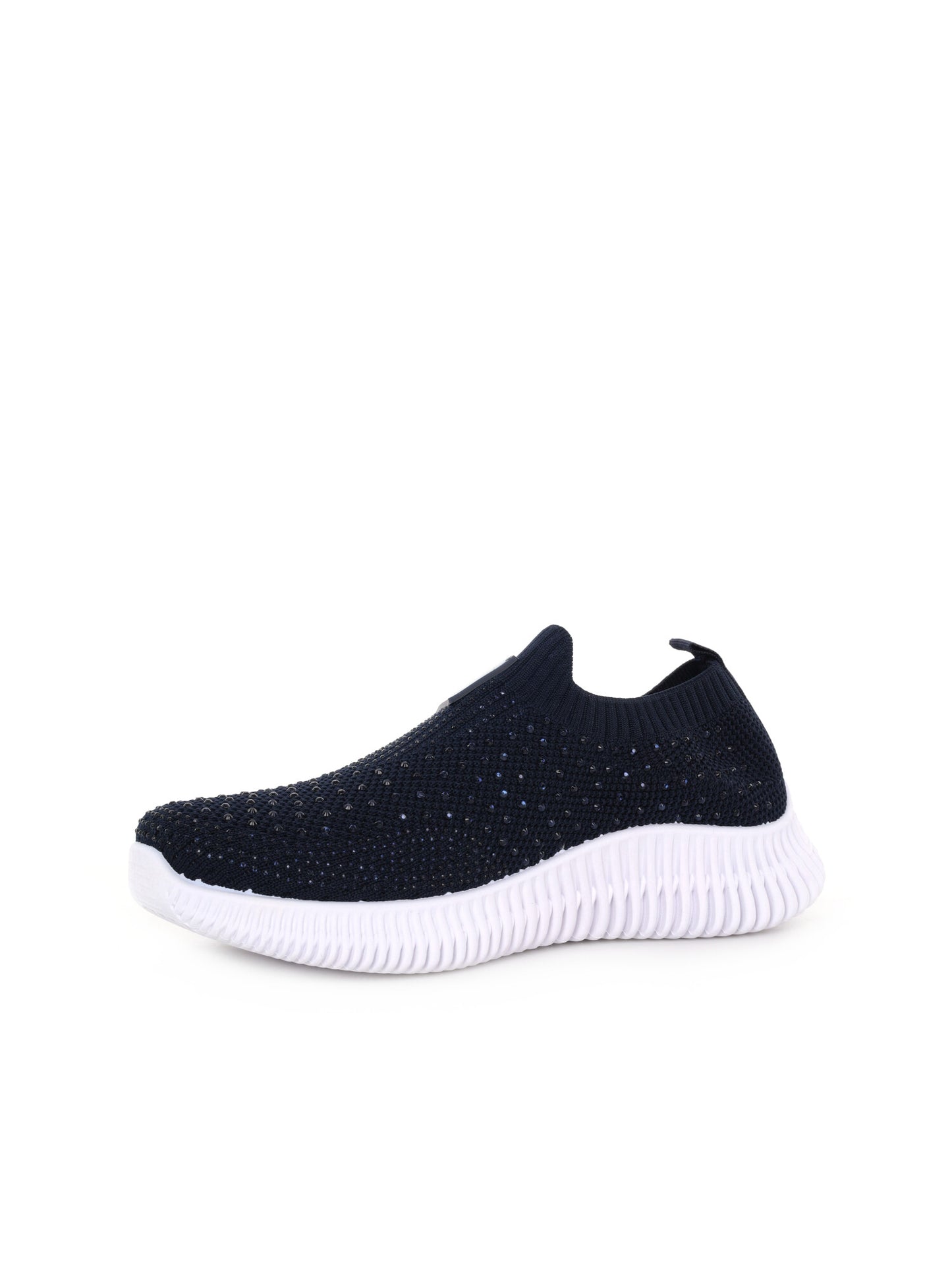 Sneakers slip on Laura Biagiotti 9661 blu da donna casual