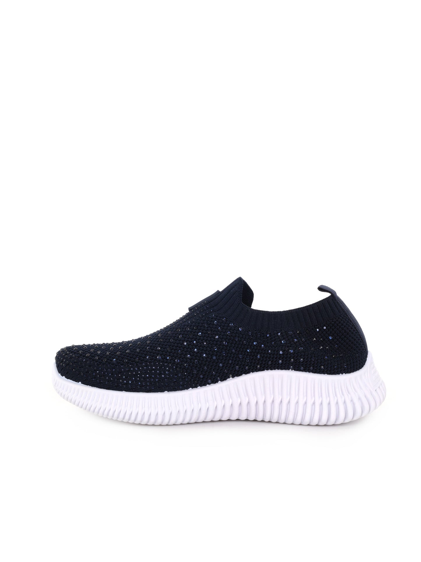 Sneakers slip on Laura Biagiotti 9661 blu da donna casual