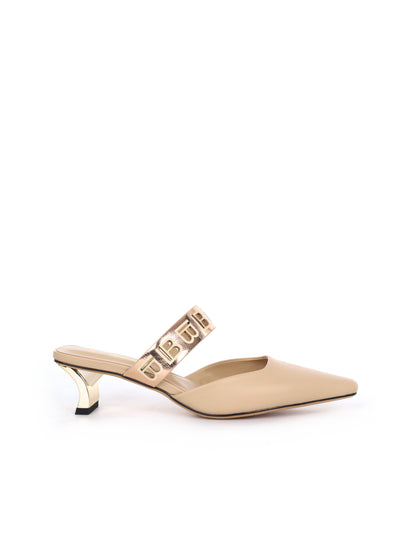 Décolleté Laura Biagiotti beige elegante e raffinata da donna