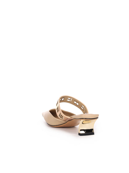 Décolleté Laura Biagiotti beige elegante e raffinata da donna