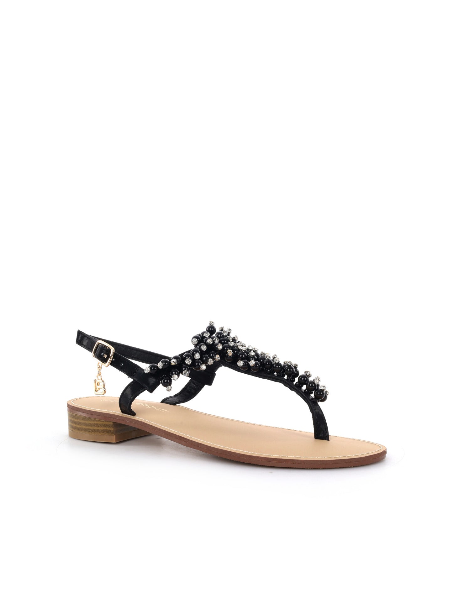Sandali infradito donna Laura Biagiotti neri eleganti e versatili