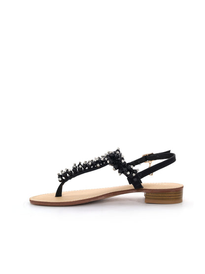 Sandali infradito donna Laura Biagiotti neri eleganti e versatili