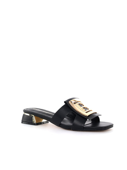 Sandali neri da donna Laura Biagiotti 9723 Black casual