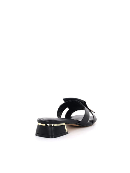 Sandali neri da donna Laura Biagiotti 9723 Black casual