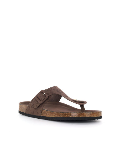 Sandali marroni da donna Laura Biagiotti 9775, eleganza primaverile