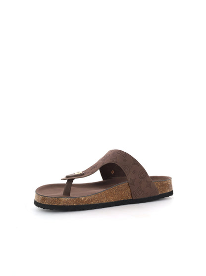 Sandali marroni da donna Laura Biagiotti 9775, eleganza primaverile