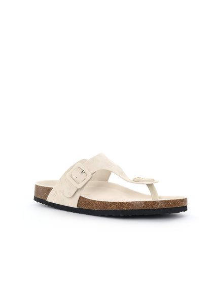 Sandali eleganti Laura Biagiotti in bianco avorio da donna con tacco