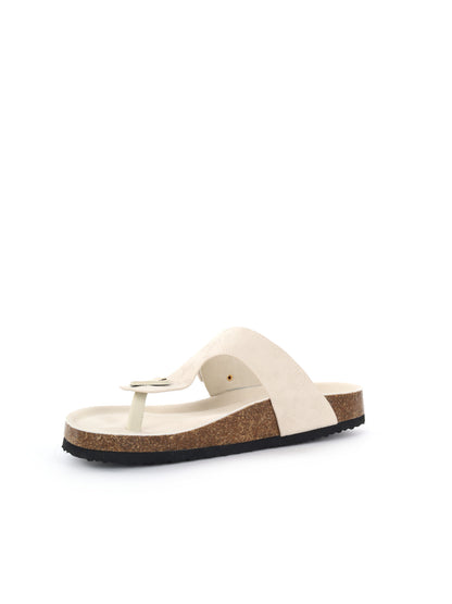Sandali eleganti Laura Biagiotti in bianco avorio da donna con tacco