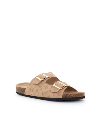 Eleganti sandali beige da donna Laura Biagiotti per primavera-estate