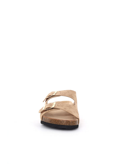 Eleganti sandali beige da donna Laura Biagiotti per primavera-estate