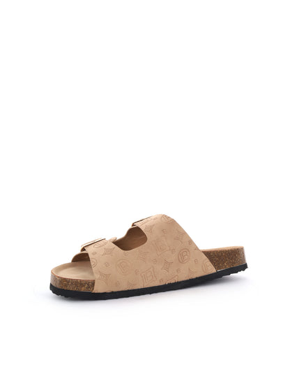 Eleganti sandali beige da donna Laura Biagiotti per primavera-estate