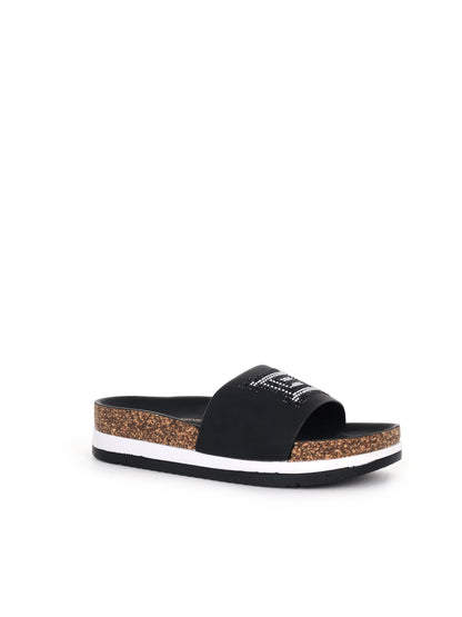 Sandali donna Laura Biagiotti 9784 neri eleganti e confortevoli