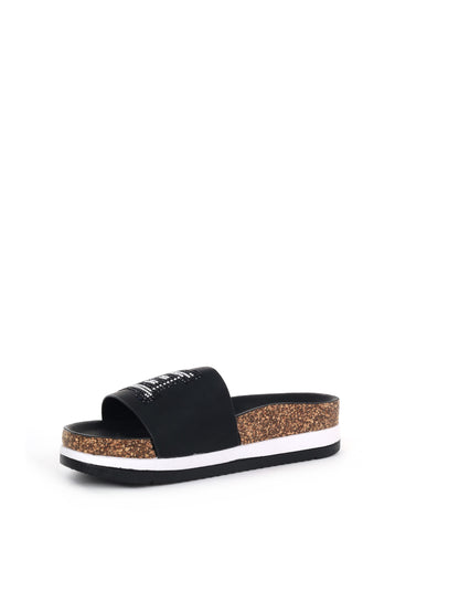 Sandali donna Laura Biagiotti 9784 neri eleganti e confortevoli