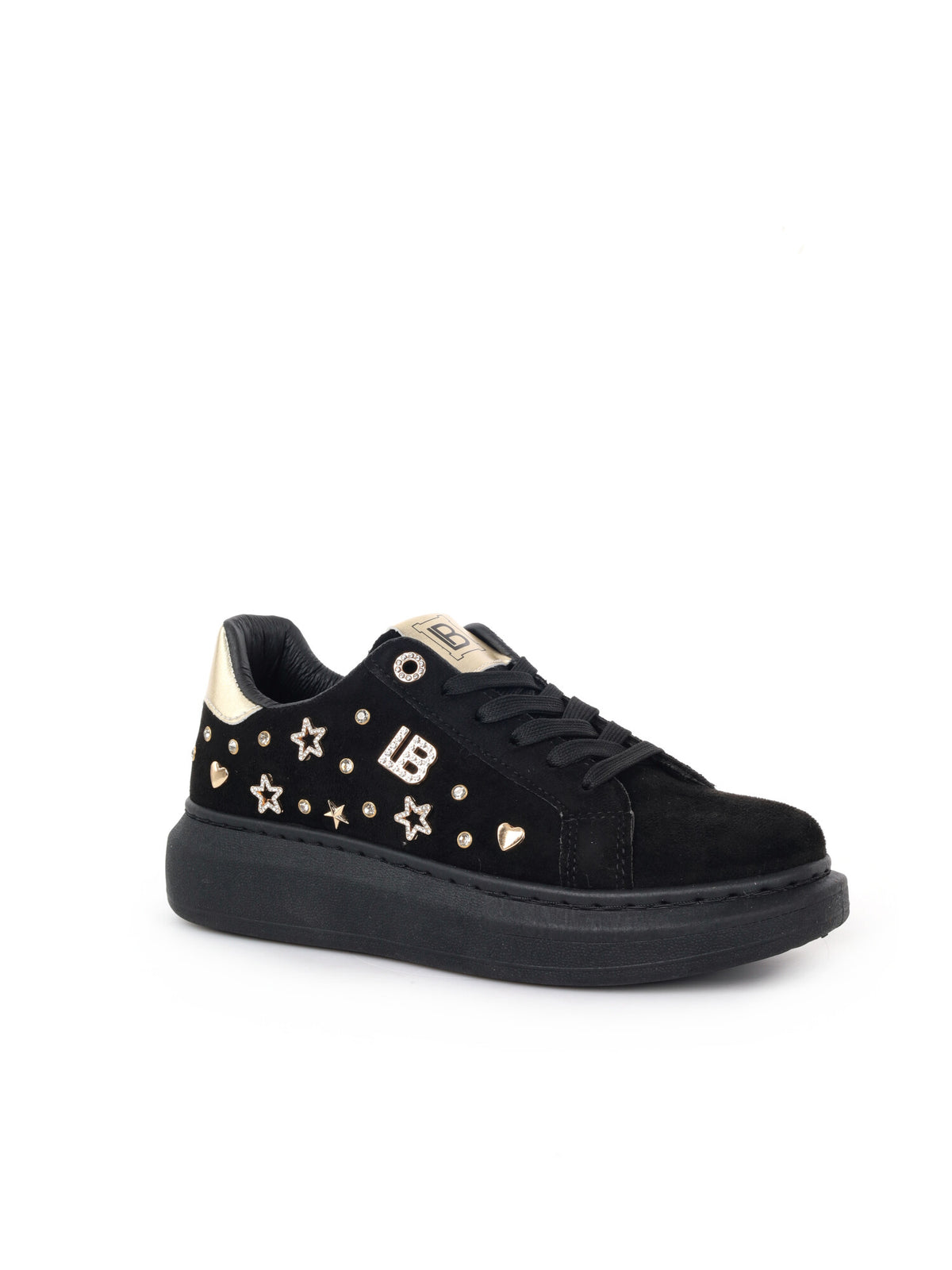Laura Biagiotti 9816 Black, sneakers da donna nere