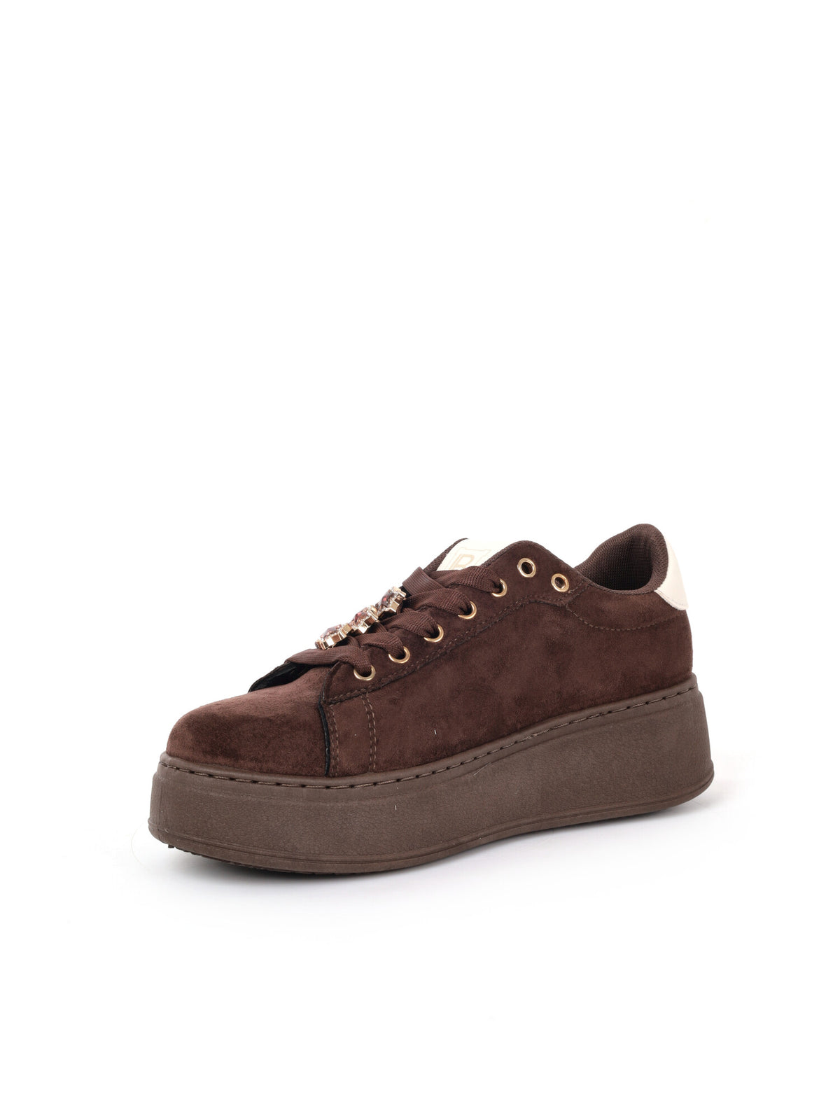 Laura Biagiotti 9820 Caffe, sneakers da donna marroni