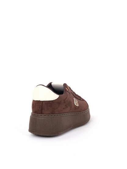 Laura Biagiotti 9820 Caffe, sneakers da donna marroni