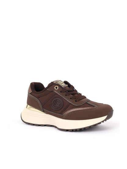 Laura Biagiotti 9825 Brown, sneakers da donna marroni