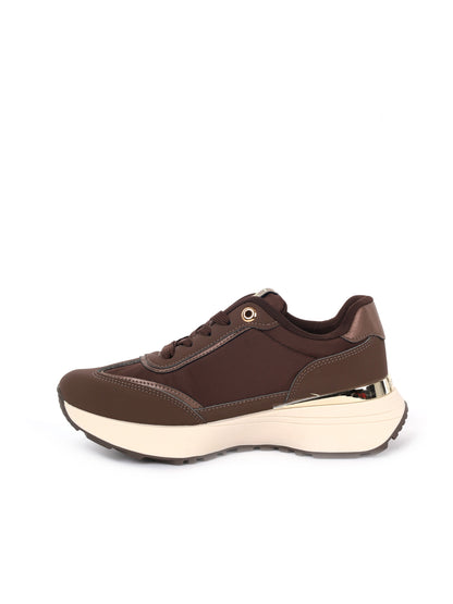 Laura Biagiotti 9825 Brown, sneakers da donna marroni