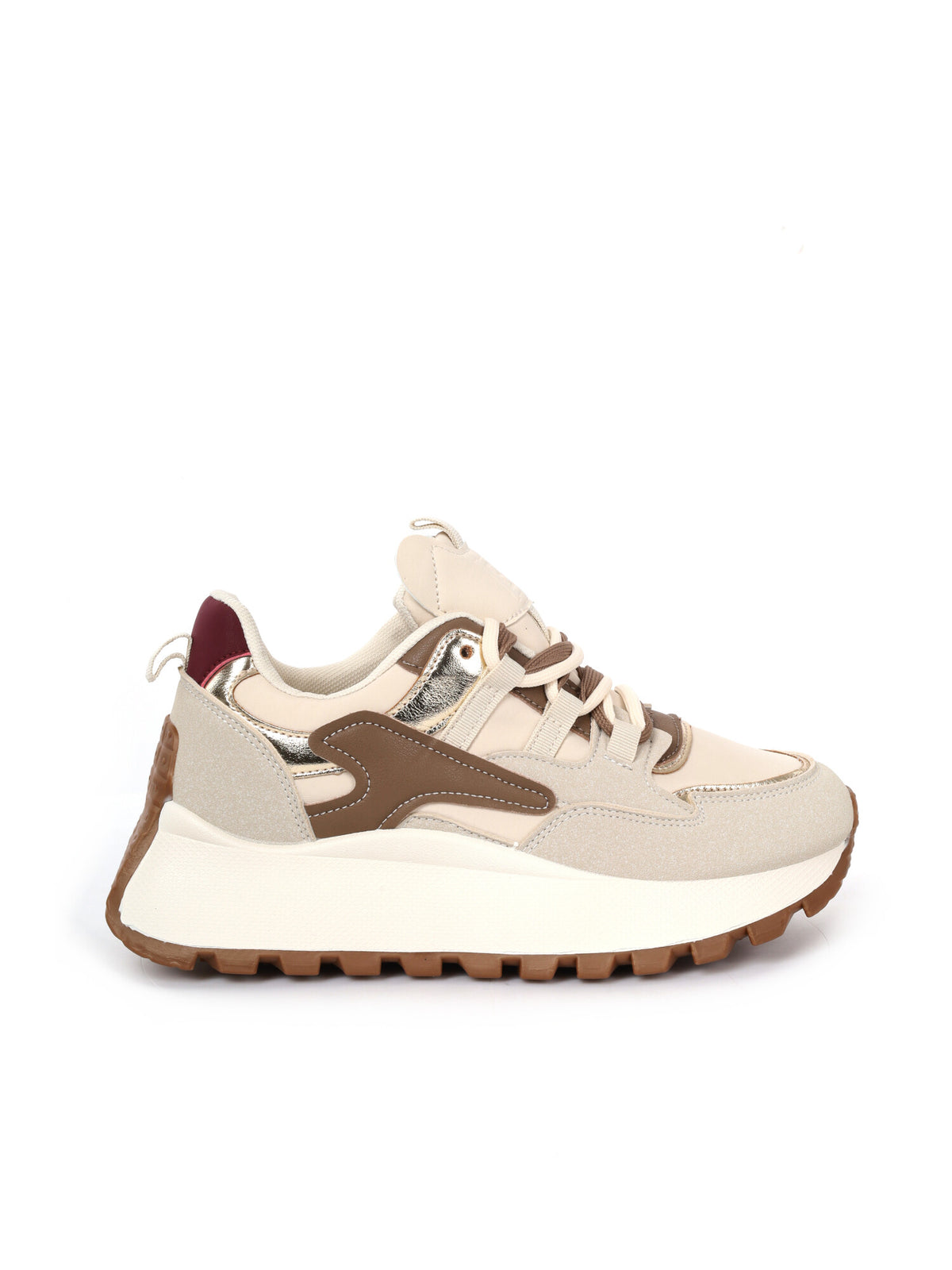 Laura Biagiotti 9838 Beige, sneakers da donna beige