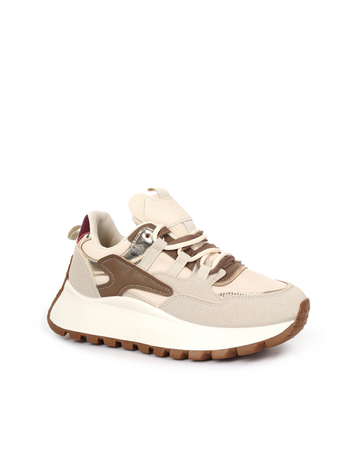 Laura Biagiotti 9838 Beige, sneakers da donna beige