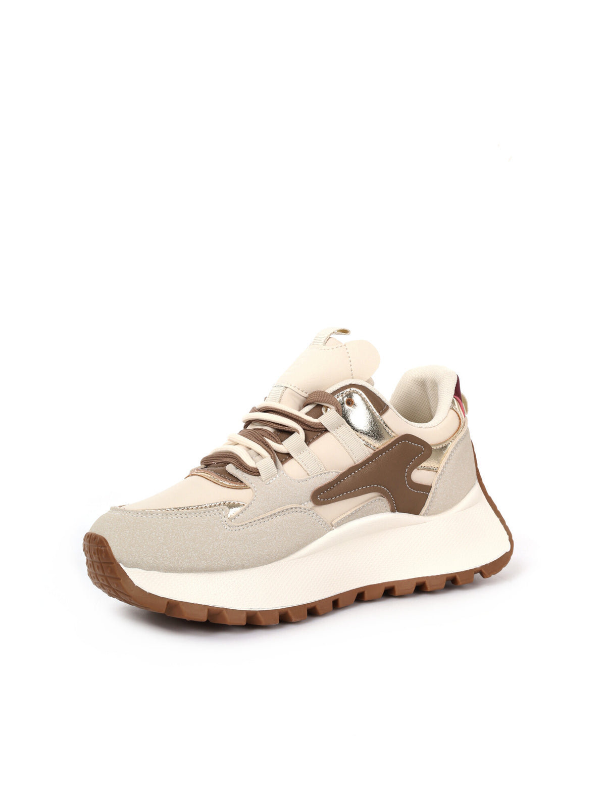 Laura Biagiotti 9838 Beige, sneakers da donna beige
