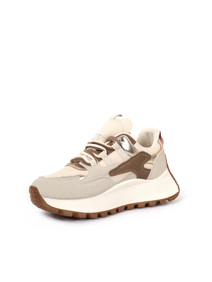 Laura Biagiotti 9838 Beige, sneakers da donna beige