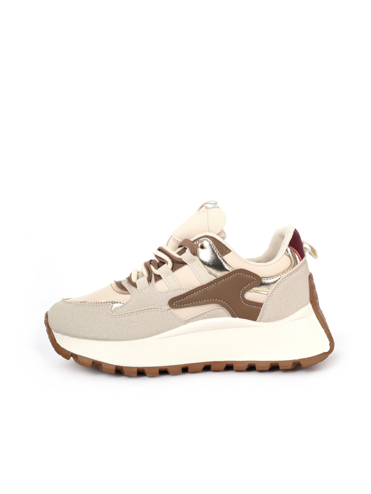 Laura Biagiotti 9838 Beige, sneakers da donna beige