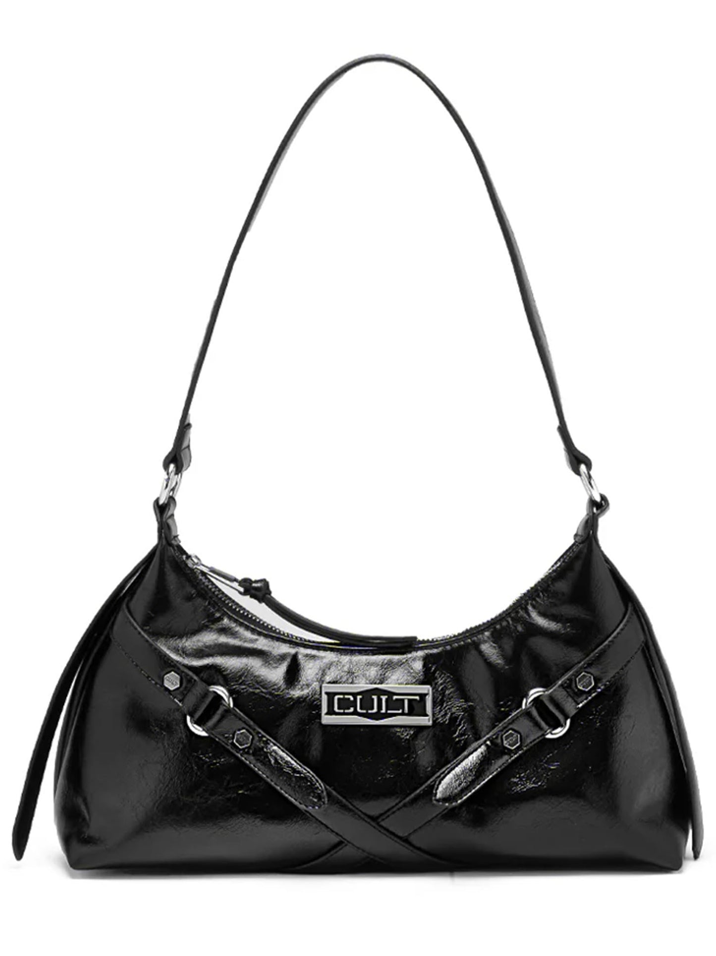 BORSA A SPALLA AMY CULT DA DONNA NERO
