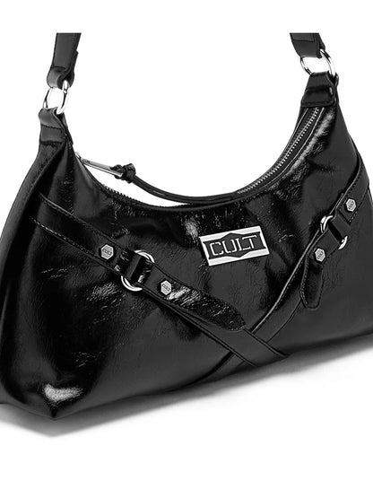 BORSA A SPALLA AMY CULT DA DONNA NERO