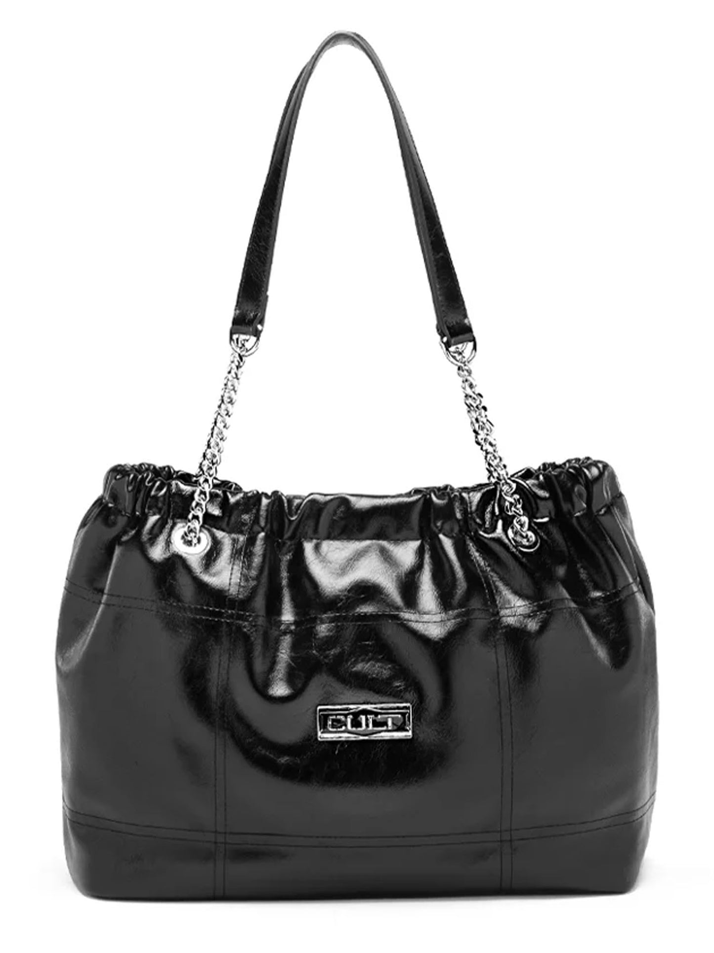 BORSA SHOPPING BAG KATY CULT DA DONNA NERO