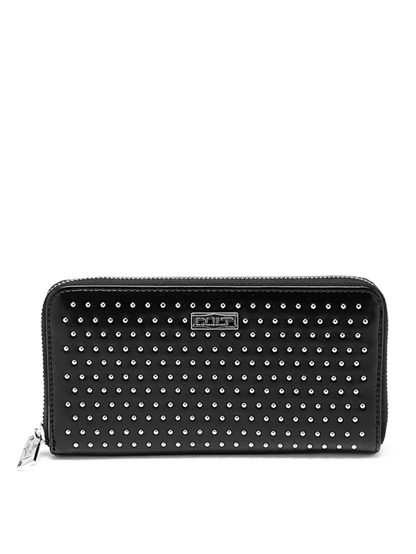 PORTAFOGLIO CON BORCHIE CULT DA DONNA NERO