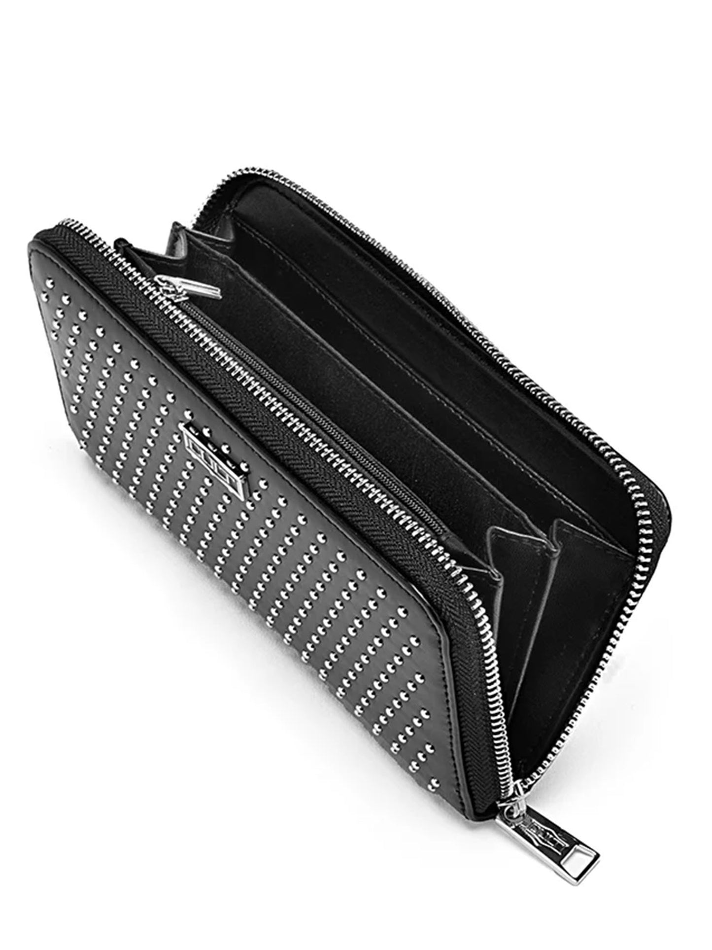 PORTAFOGLIO CON BORCHIE CULT DA DONNA NERO