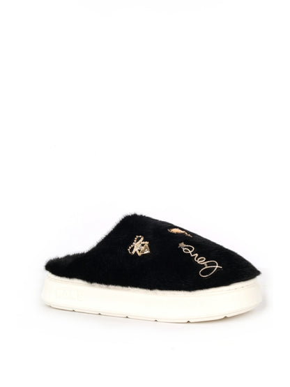 Laura Biagiotti 9864 Black, ciabatte da donna nere
