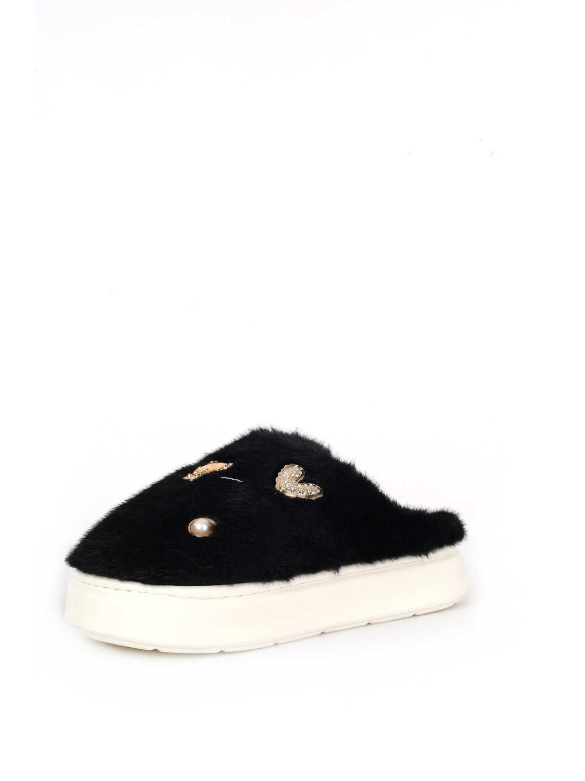 Laura Biagiotti 9864 Black, ciabatte da donna nere