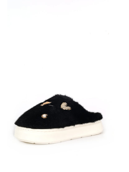 Laura Biagiotti 9864 Black, ciabatte da donna nere