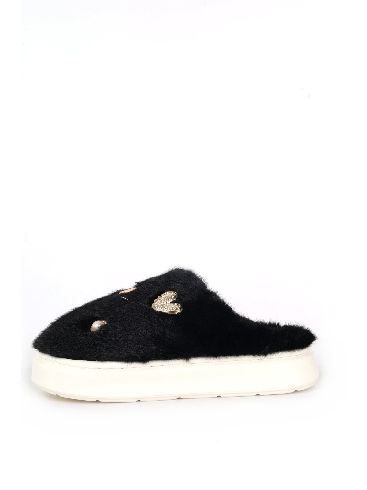 Laura Biagiotti 9864 Black, ciabatte da donna nere